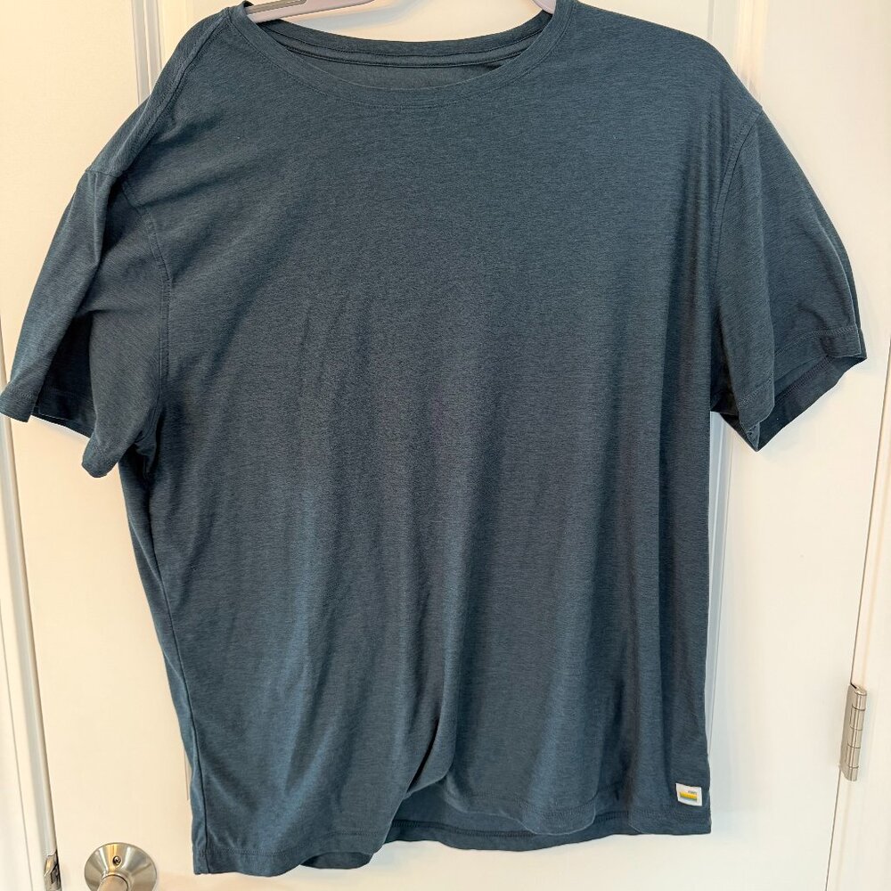 Vuori Men's Short Sleeve Tee - Dark Blue